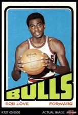 1972 Topps #148 Bob Love Bulls Southern University and A&M College 6 - EX/MT
