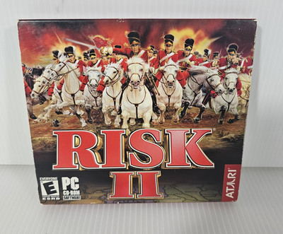 Risk II, PC Computer Game, 2003 CD, Atari, Windows 95/98, 2003