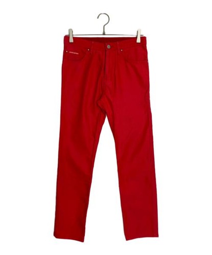 LOUIS VUITTON                    Colored denim pants Red