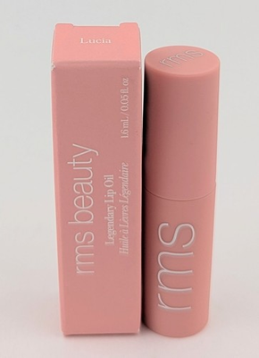 #ad RMS Beauty Legendary Lip Oil In Lucia Sweet Buttercream Pink 1.6ml Travel Size $12.50