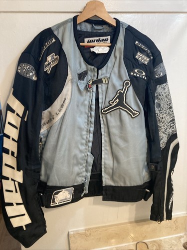 Joe Rocket X Jordan Motorsport Jacket Mens Medium Vintage Flawed AS IS Jumpman