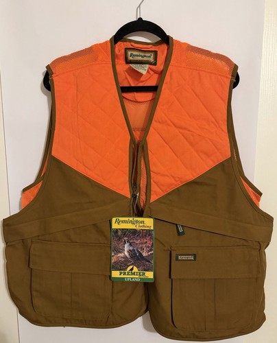 Gilet da caccia Remington Upland XXL Blaze arancione maglia gioco borsa nuovo con etichette - Foto 1 di 16