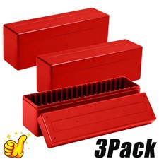 3Pack 20 Certified Slabs Storage Box Plastic Cases For PCGS NGC CAC Graded Coins