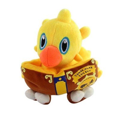 Chocobo Reading Book 16CM Final Fantasy Plush Doll Stuffed Toy