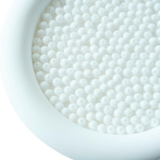 500Pcs White Beads, 4Mm Porcelain Beads for Jewelry Making round Ceramic Bead Un