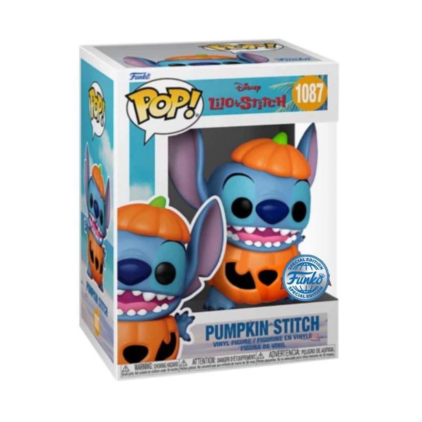 Funko Pop!*©Disney*Special Edition*PUMPKIN STITCH*N° 1087*©Lilo & Stitch*NEU - Image 3