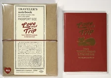 Traveler's Company LOVE AND TRIP Passport Notebook STARTER KIT + REFILL