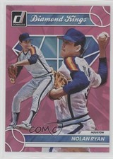 2023 Panini Donruss Diamond Kings Holo Pink Nolan Ryan #10 HOF e8a