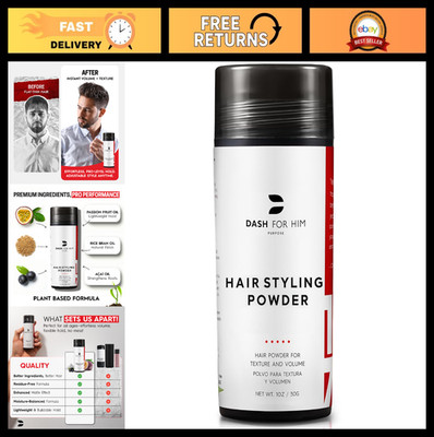 Lightweight Hair Texture Powder for Men - Volumizing Root Lifter, Matte Finish,