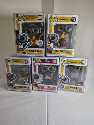 Funko Pop! Vinyl WALL-E #1120 #1115 #1199 #45 #1196 Funko Shop Exclusive
