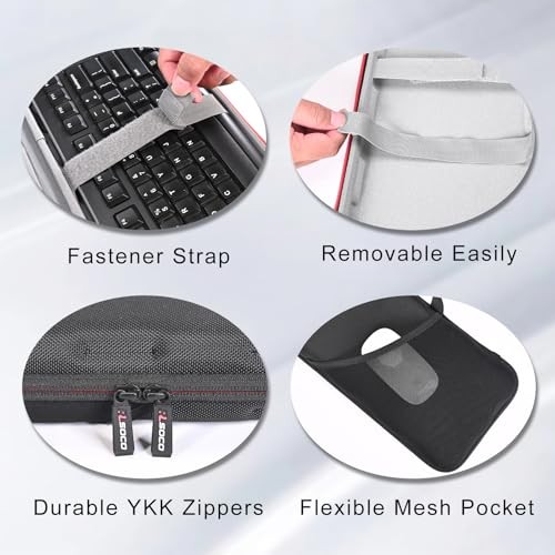 Hard Case for Logitech Signature Slim K950/G413 SE/K845 & for Redragon - 第 4/7 張圖片