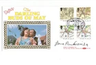 GB 1991 MAPS Darling Buds of MayBenham Silk FDC SIGNED By Pam Ferris Autographed