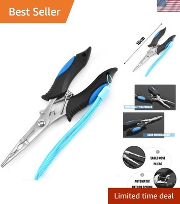 Ergonomic Fishing Pliers - Multi-Functional Tool for Freshwater & Saltwater