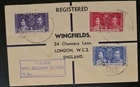 British Solomon Islands GVI coronation first day cover dated 1937