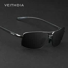 VEITHDIA Aluminium HD Polarized Photochromic Sunglasses Men UV400 Pilot Glasses