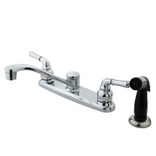 Kingston Brass KB272 Magellan 1.8 GPM Standard Kitchen Faucet - - Chrome