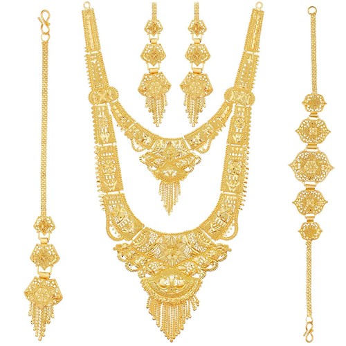 22 Carat Gold Plated Necklace Sets 