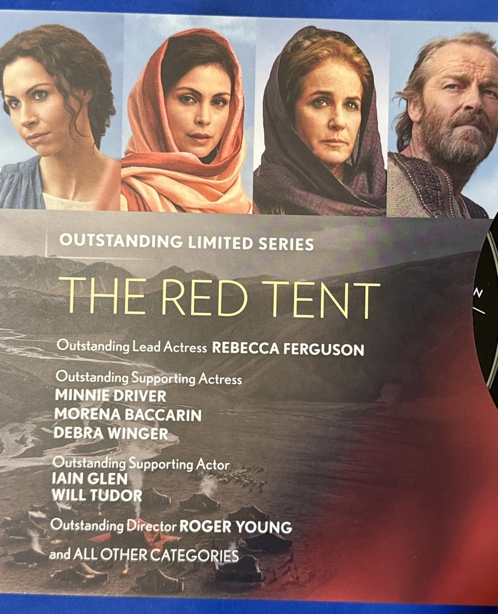THE RED TENT EMMY FYC DVD MINNIE DRIVER ISRAEL LIFETIME