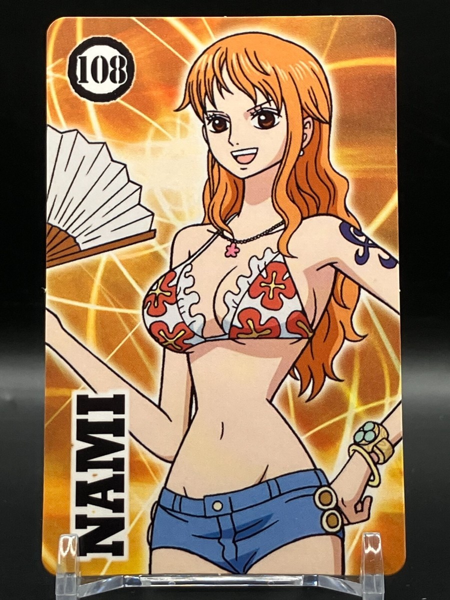 Nami ONE PIECE Cards TCG Japanese Japan Manga Anime Comic Bandai A