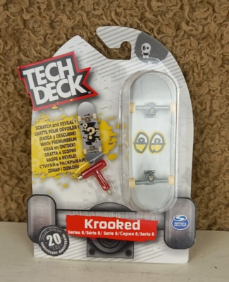 Tech Deck KROOKED Scratch & Reveal Ultra Rare Series 8 Fingerboard