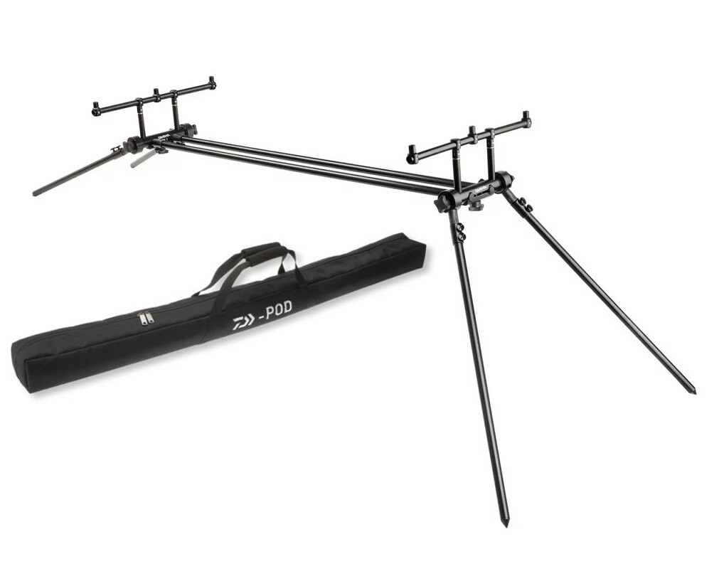 Удилище Daiwa D-Pod Rod Pod mit Storm-столбы с 3-мя сигнальными планками Rutenauflage Rutenstnder 32390₽