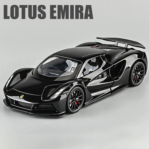 1:24 Lotus Evija Supercar Alloy Diecast Car Model Sound & Light Kids Toy Gift - Picture 7 of 15