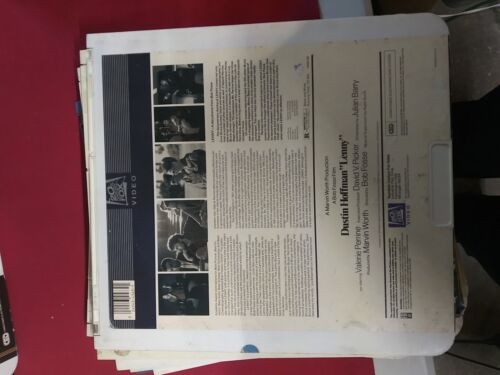Vintage RCA SelectaVision Video Disc Lenny Starring Dustin Hoffman - Imagen 2 de 2