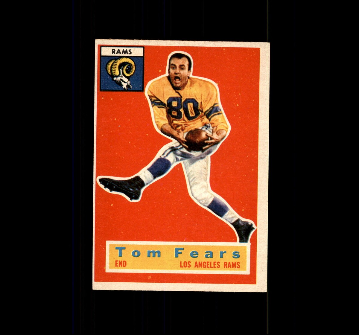 1956 Topps 42 Tom Fears EX #D431694 | eBay