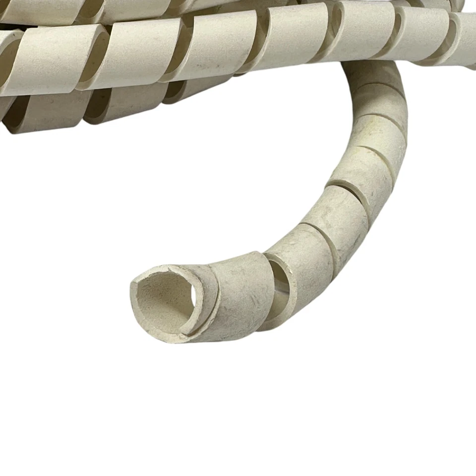 Cable Tidy Spiral Wrap White 80 ft - Image 4 of 4