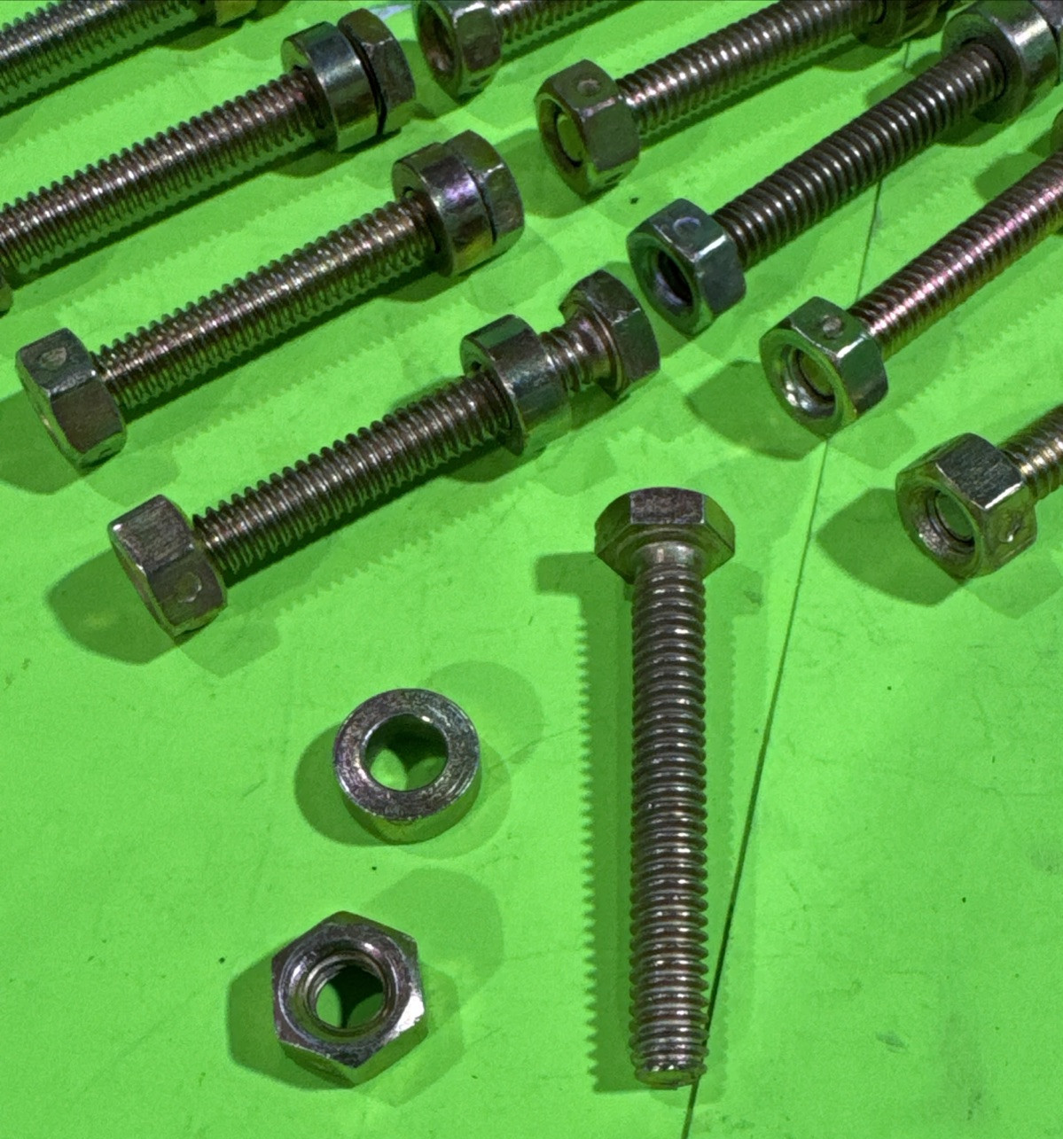 10 Pack Shear Pins & Nuts for AYP Sears Craftsman 1501216MA 301172 Snow ...