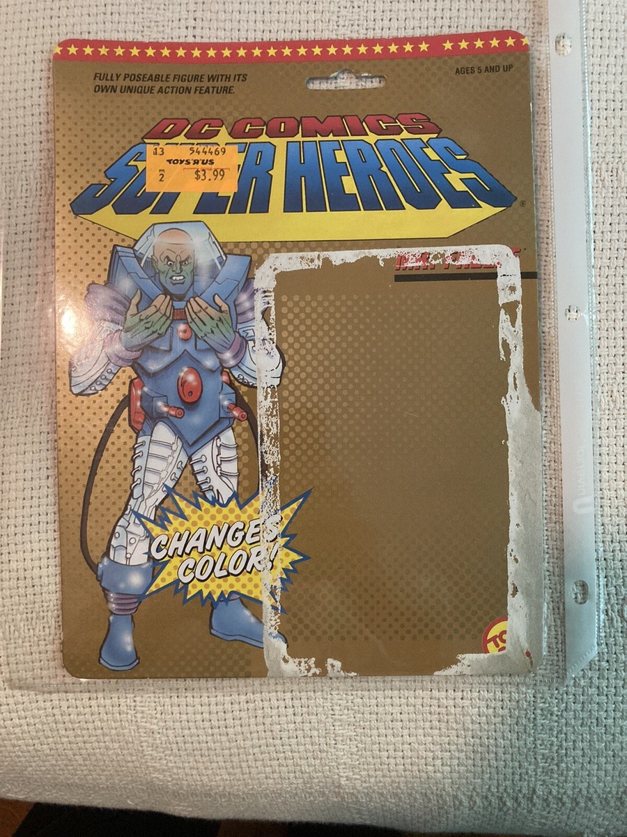 MR. FREEZE Vintage 1989 DC COMICS SUPER HEROES Action Figure