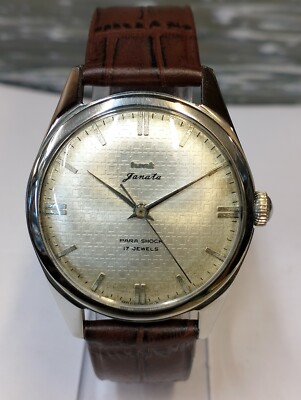 HMT JANATA Para Shock 17jewels White Dial Handwinding Vintage