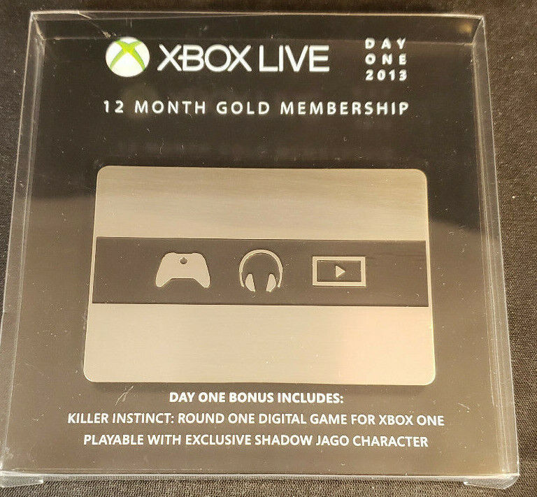 Xbox Live Gold Card Month