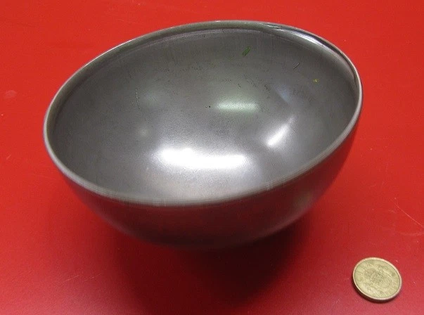 Mezza sfera/sfere in acciaio inox 304 diametro 6,0" x altezza 3,00", 1 pezzo  - Immagine 2 di 4