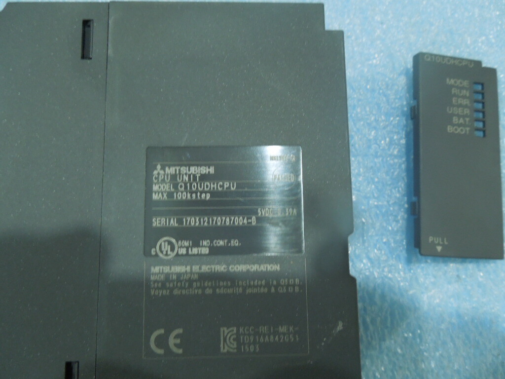 Mitsubishi MELSEC-Q Model: Q10UDHCPU CPU Unit. | eBay