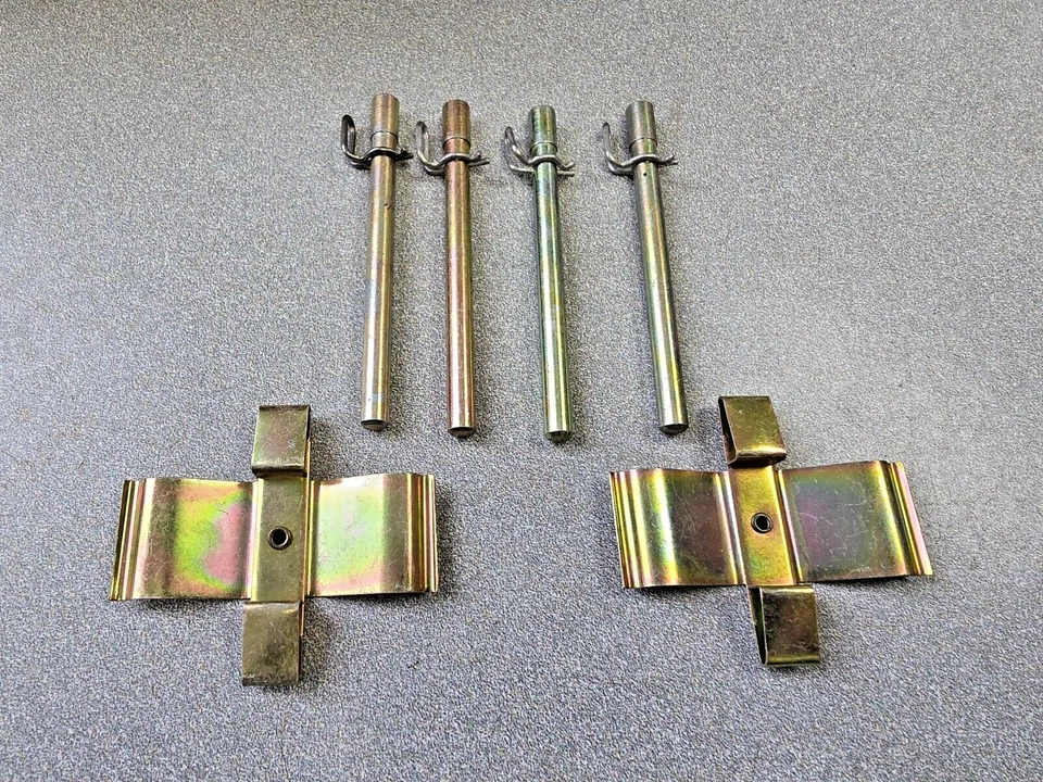 KIT PINZA FRENO DELANTERO TIPO M NUEVO ORIGINAL PORSCHE 911 ATE MUELLES PASADORES CLIPS Foto 4 de 4