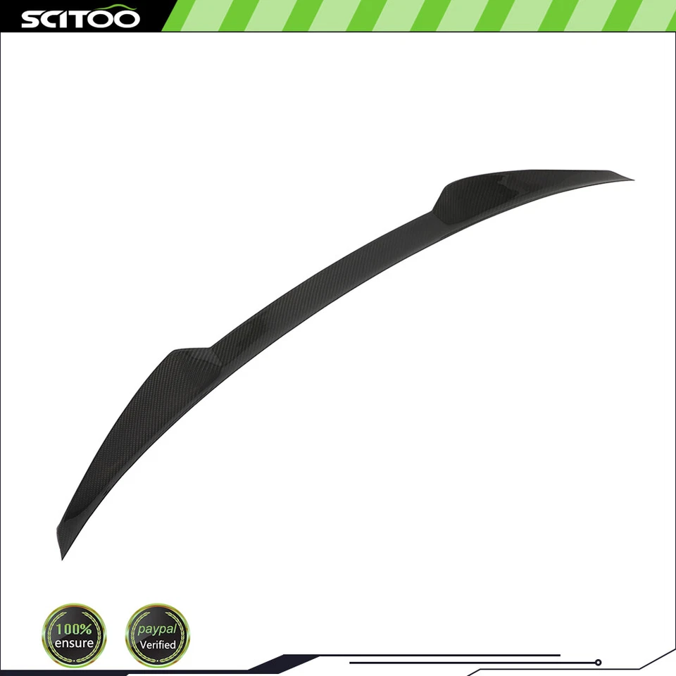 Fits 2013-2017 Audi A7 S7 RS7 Carbon Fiber Spoiler Wing Foto 4 de 4