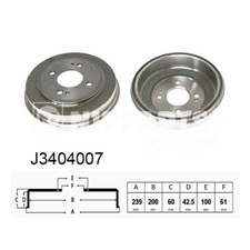 Tambour de frein Honda ACCORD