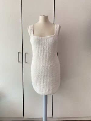 Free People kurzes und süßes Minikleid Größe L Large ärmellos
