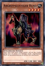 Yugioh DLCS-DE035 Angriffslustiger Hund Common