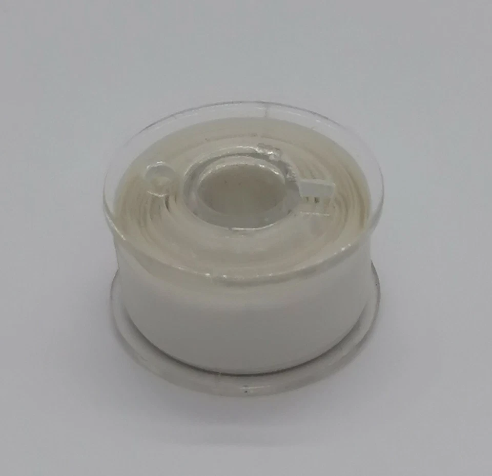 BASF / EMTEC / AGFA ... Cinta de avance para cinta 1/4" pulgadas 5m / 10m blanco Leading Tape BASF EMTEC AGFA...