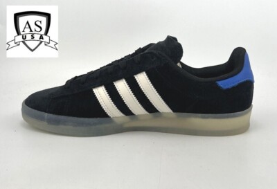 adidas gazelle silver green womens Adidas Campus ADV Skate Shoes Black/White/White