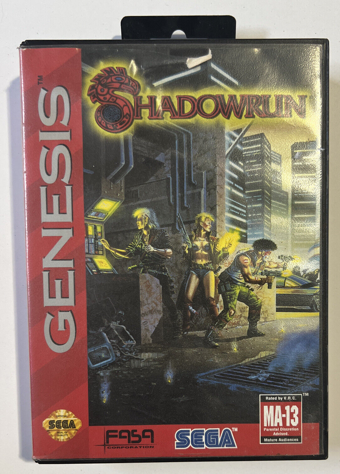 Shadowrun for the Sega Genesis Captures the Cyberpunk Spirit of