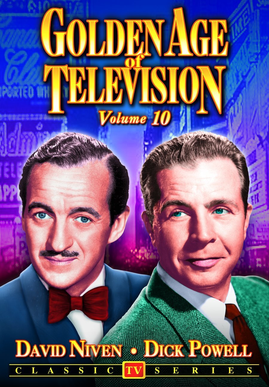 Golden Age Of Television, Volume 10 (DVD) David Niven Dick Powell Dennis Morgan