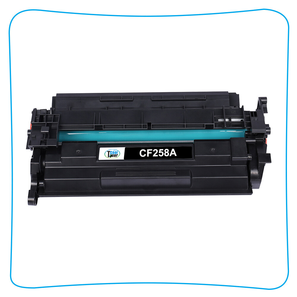 1-Pack CF258A 58A Toner Cartridge With Chip For HP M404/M428 Printers - 3,000 Pages