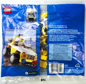 LEGO City: (20002) 4x4 Fire Truck (Brickmaster Exclusive), (30220), (60279)