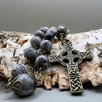 Handmade in Scotland Anglican Prayer Beads Rosary Celtic