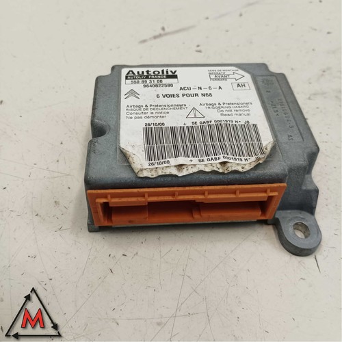 Centralina airbag 550893100 9640822580 Citroen Xsara Picasso 1999-10 usata 94705 - Picture 4 of 5