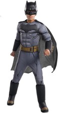 Boys Justice League Deluxe Batman Costume, Medium