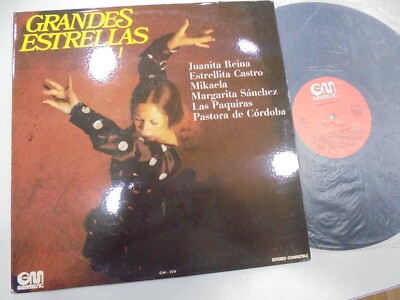 Grandes Estrellas Vol.1 LP Spanien Las Paquiras, Juanita Reina, Mikaela 1973